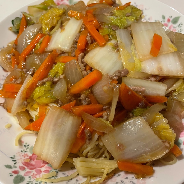 【幼児食】あんかけ焼きそば